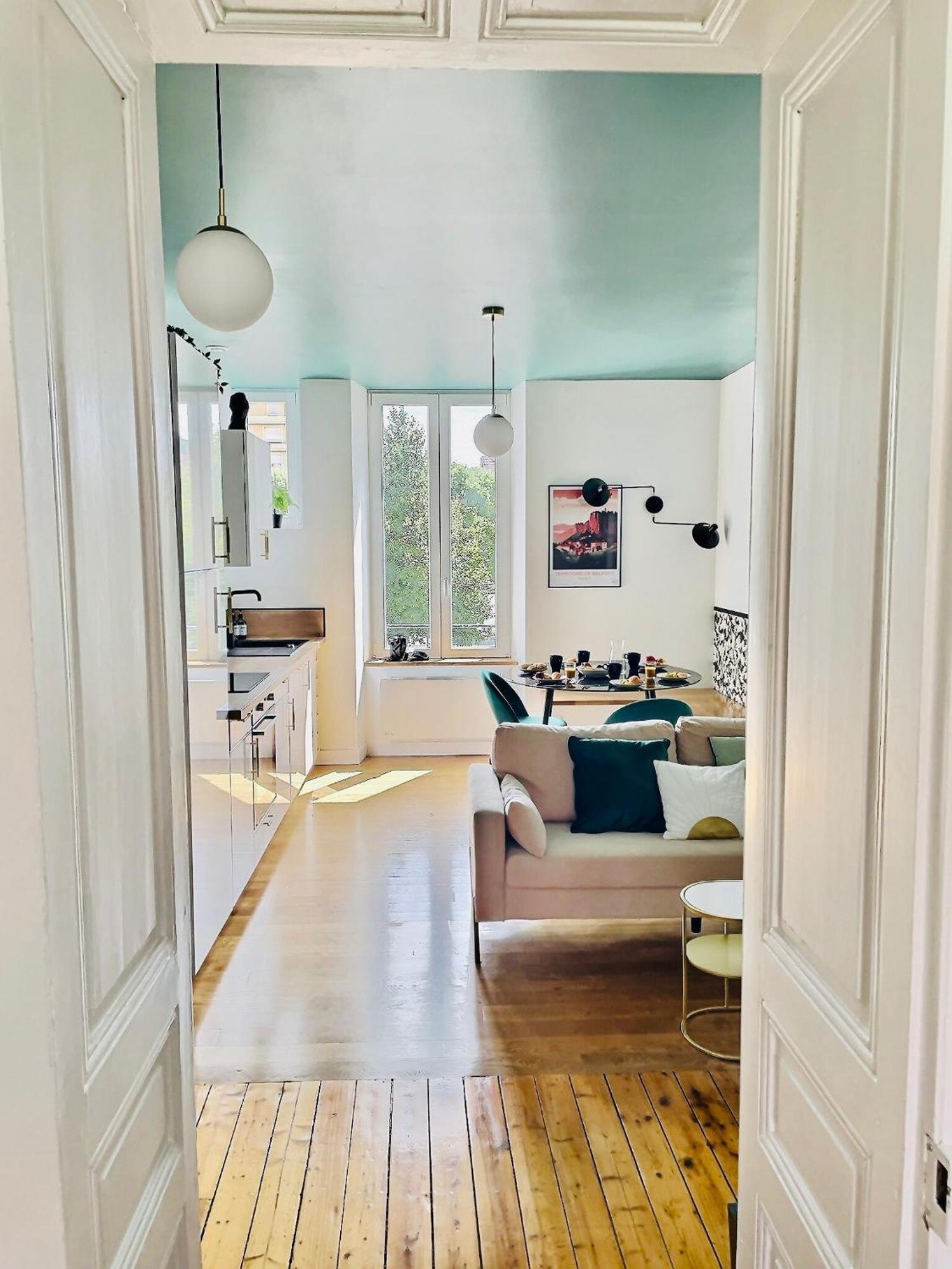 בלפורט 101 - Appartement Elegant Art Deco Pres Du Centre Ville מראה חיצוני תמונה