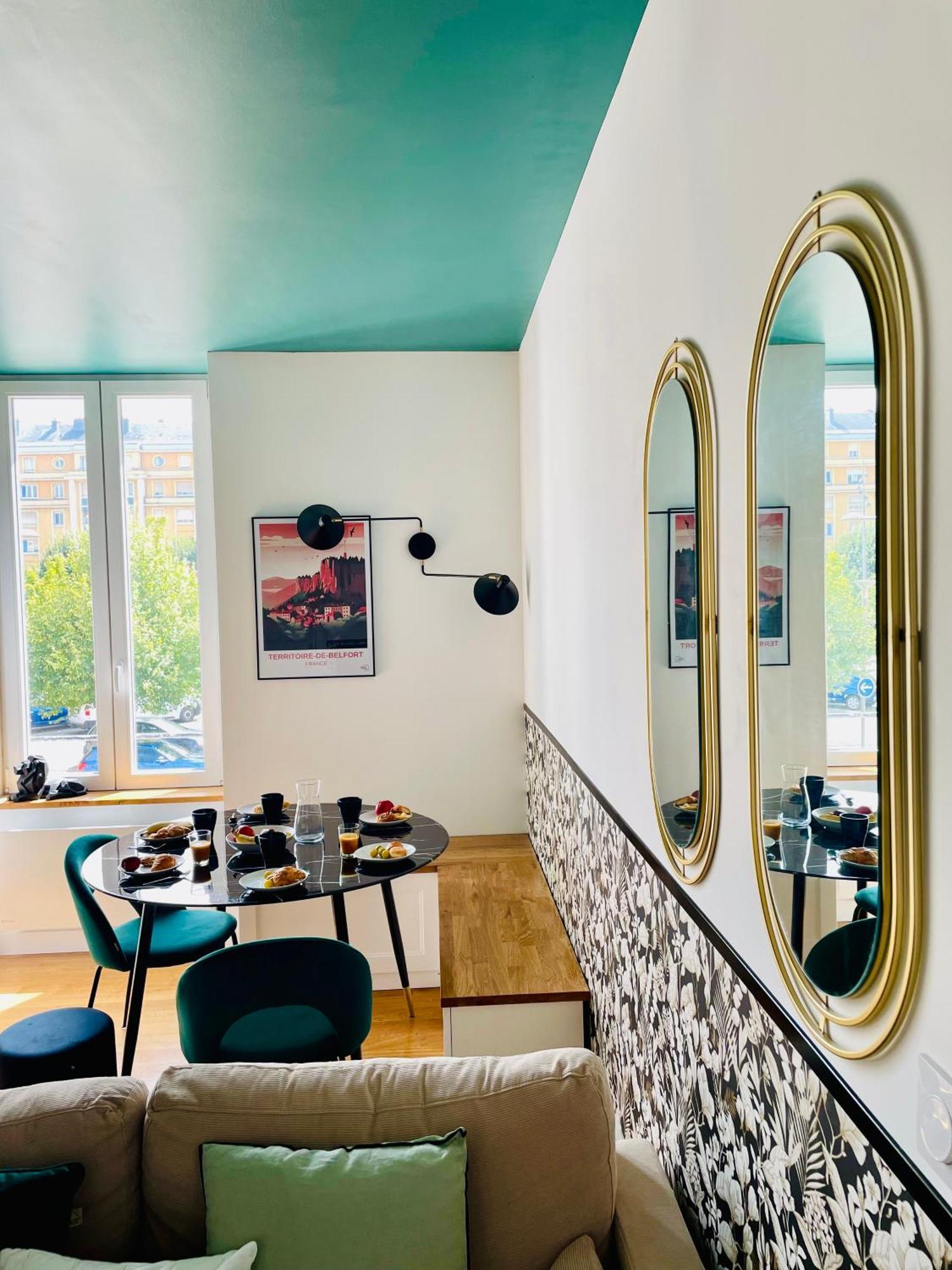 בלפורט 101 - Appartement Elegant Art Deco Pres Du Centre Ville מראה חיצוני תמונה